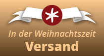 In der Weihnachtszeit Versand
